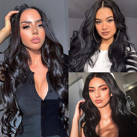 RomaNike Body Wave Wig 4x4 Lace Closure Wig