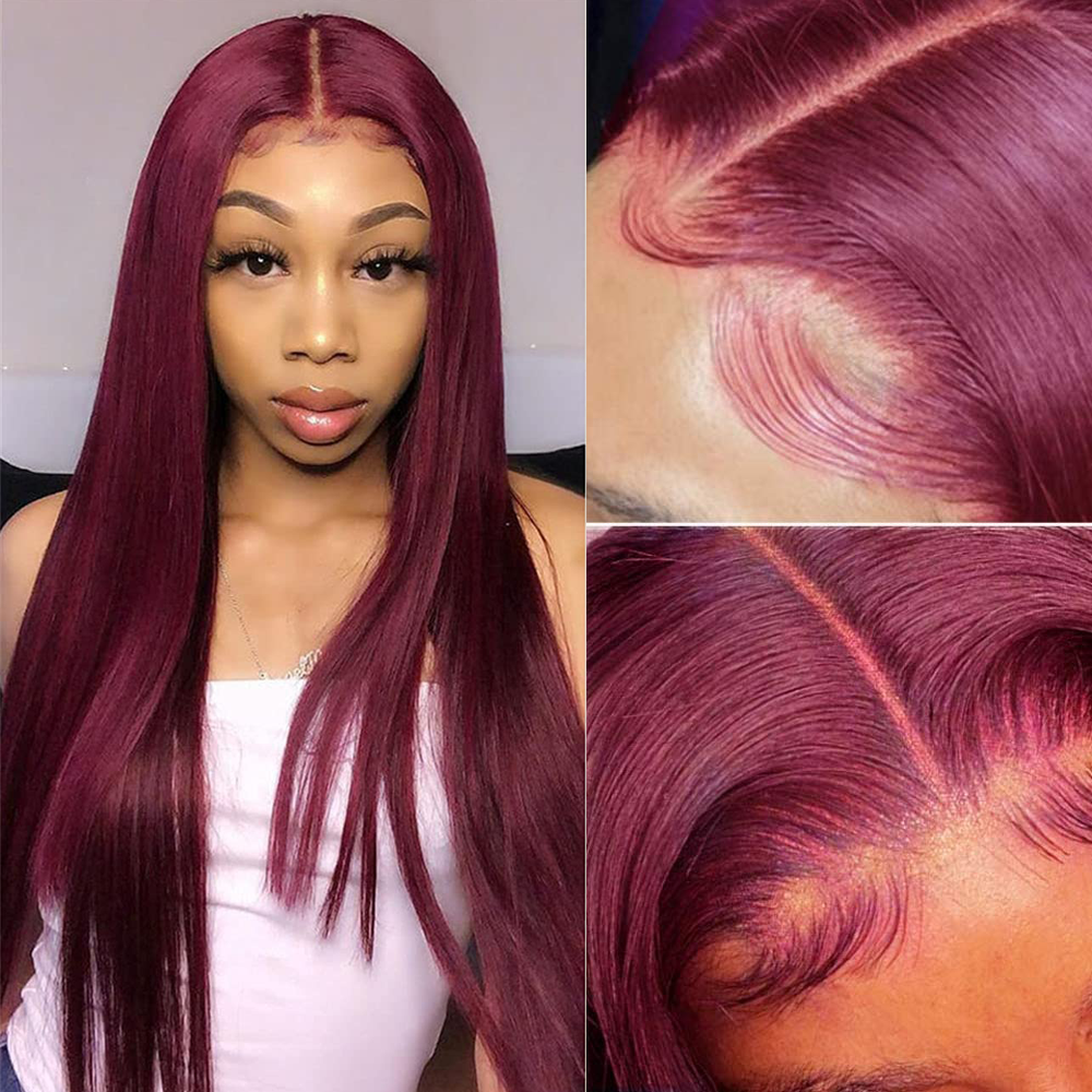 RomaNike 99J  Straight Hair Wig  13x4 Lace Front Wig