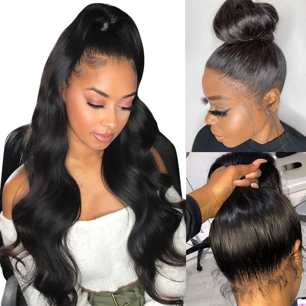 RomaNike 360 Lace Frontal Wig Body Wave Frontal Wig