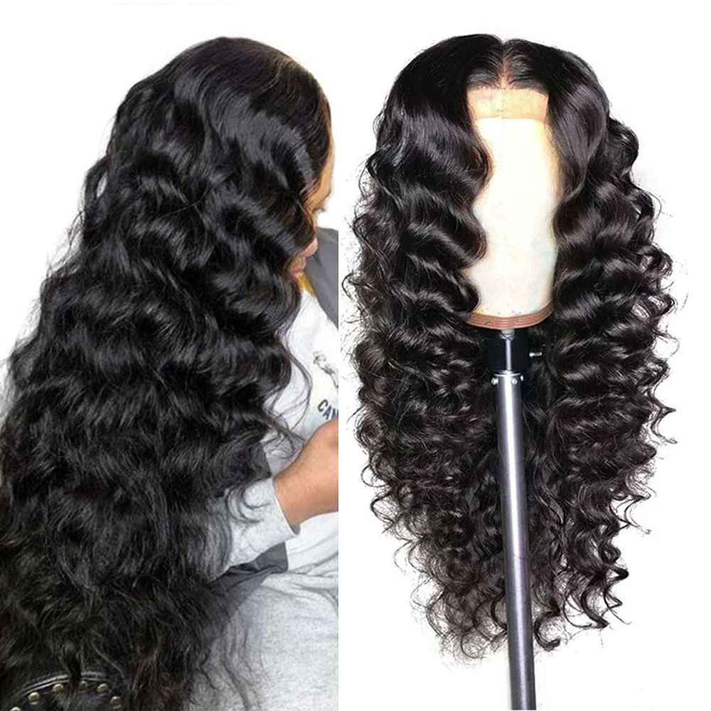 RomaNike Loose Wave Wig 13x4 Lace Front Wig Lace Wigs