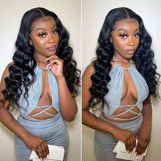 RomaNike Loose Wave Wig 13x4 Lace Front Wig Lace Wigs